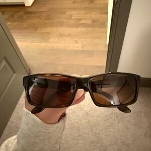 Ray-Ban Brown and Black Sunglasses